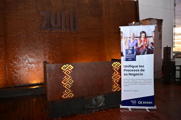 La presentación de Axxon en Paraguay se celebró por todo lo alto en el prestigioso restaurante Zulu.