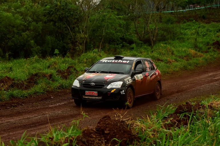 Dixon Dietze (Toyota Allex) está segundo en la clasificación general de la general tracción simple, por detrás de Omar Benítez.