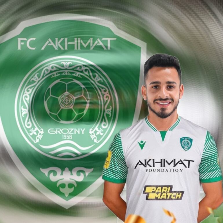  Rodrigo Ruiz Díaz fichó por el Akhmat Grozny de Rusia