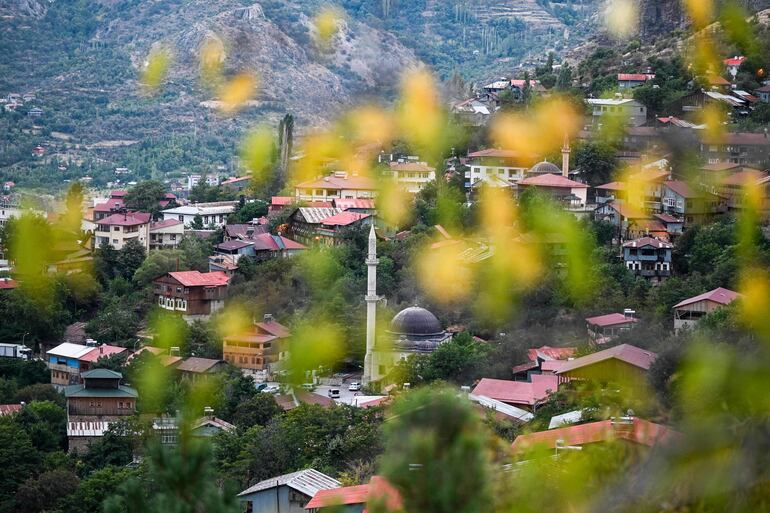 Una vista general de la localidad de Kemaliye, Turquía. (AFP)