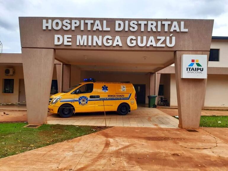 Amancio Mercado Martínez fue auxiliado hasta el Hospital Distrital de Minga Guazú, pero ya llegó sin signos vitales.