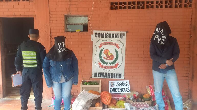 Robo de merienda escolar en Remansito, Villa Hayes.