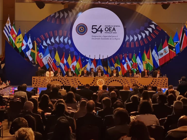 Asamblea General de la OEA.