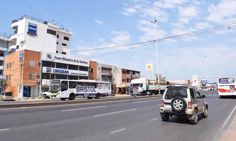 Microcentro de la otrora colonia Corumbá Cue.