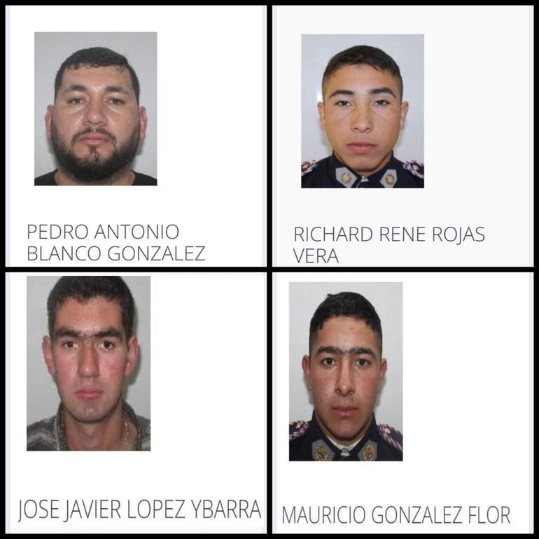 Policías detenidos por presunta extorsión. 