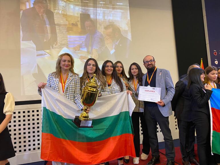 Bulgaria, Campeona del Campeonato de Europa por Equipos Femenino 2023 (Foto ECU).