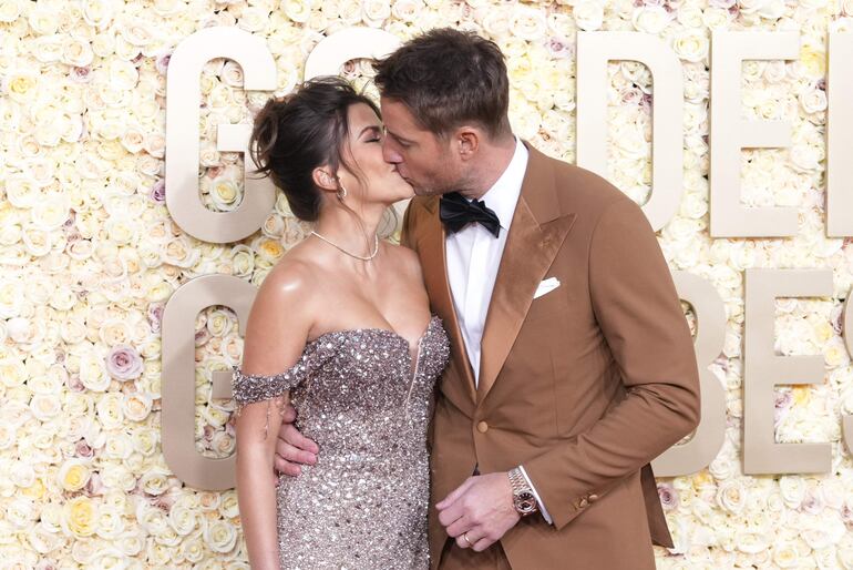 Justin Hartley y Sofia Pernas.