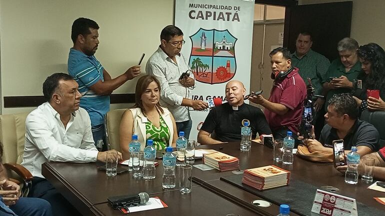 La Comisión de Festejos Patronales anunció el inicio de las actividades en el marco de la fiesta patronal y aniversario fundacional de la ciudad de Capiatá.