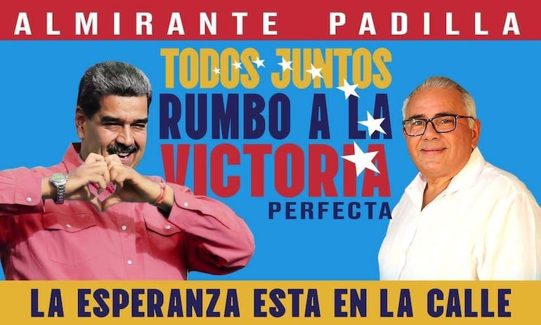 En sus redes, Sobalvarro muestra su lealtad y cercanía con el equipo político de Nicolás Maduro