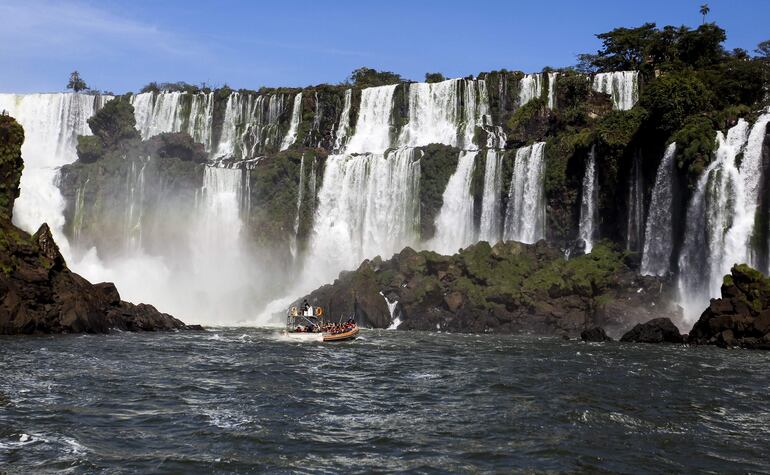 Cataratas del Iguazú, en la provincia de Misiones (Argentina).