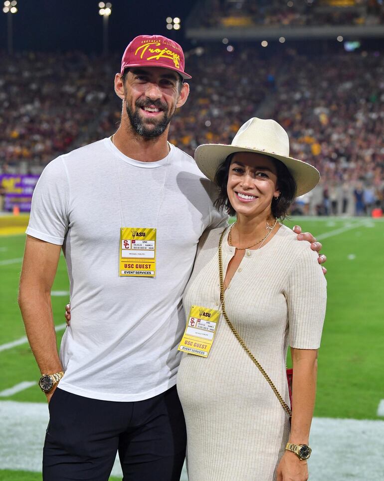 Michael y Nicole Phelps aguardaban con ansias a su cuarto hijo y hoy ya lo tienen en sus brazos. (Instagram/Michael Phelps)