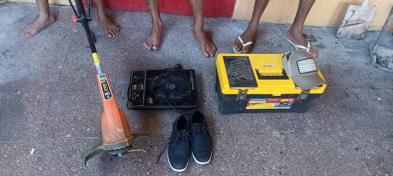 robo domiciliario en San Lorenzo