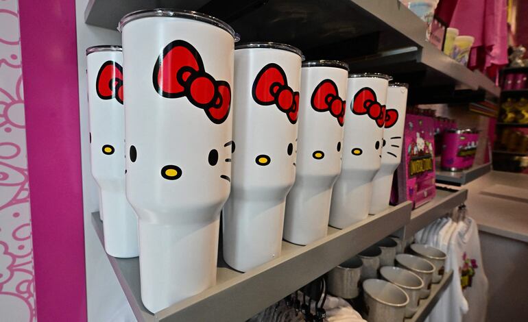 Merchandising de Hello Kitty.