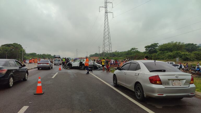 En el cruce de Costa Pucú ya se han reportado numerosos accidentes.