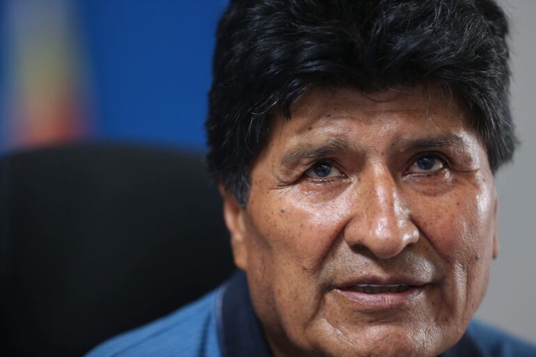 Evo Morales, expresidente de Bolivia.