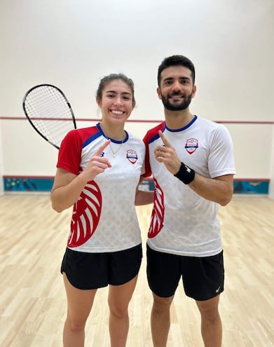 Francesco Marcantonio (26 años) y Luján Palacios (24) se consagraron campeones en Chile.