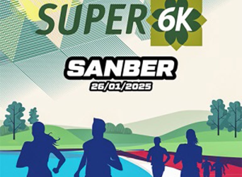 La cuarta edición del Super 6K  se realizará el próximo domingo 26 del corriente, en la ciudad de San Bernardino.