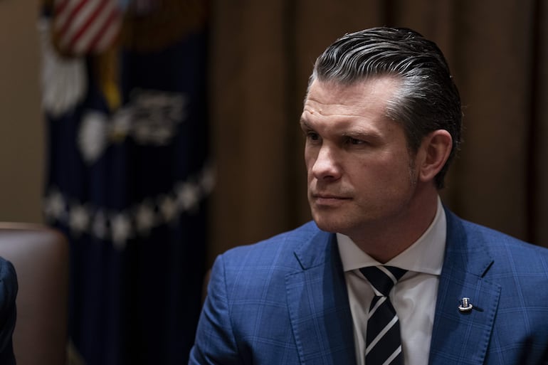 Pete Hegseth, secretario de Defensa de los Estados Unidos.