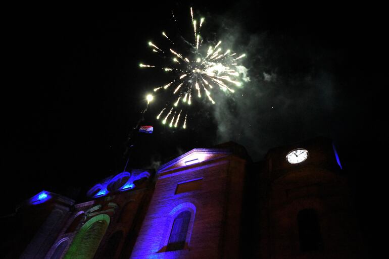 Fuegos artificiales por la buena nueva!