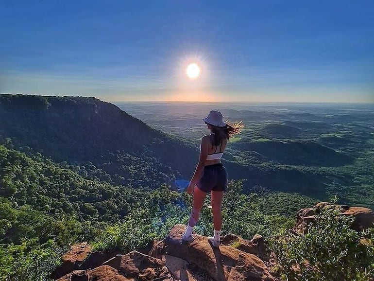 Mirador del cerro Tres Kandu.