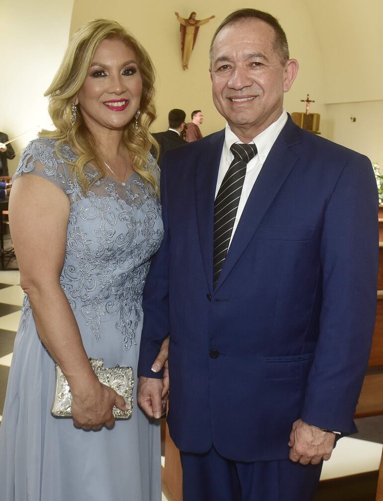 Nilda Ortíz y Juan Ríos. 