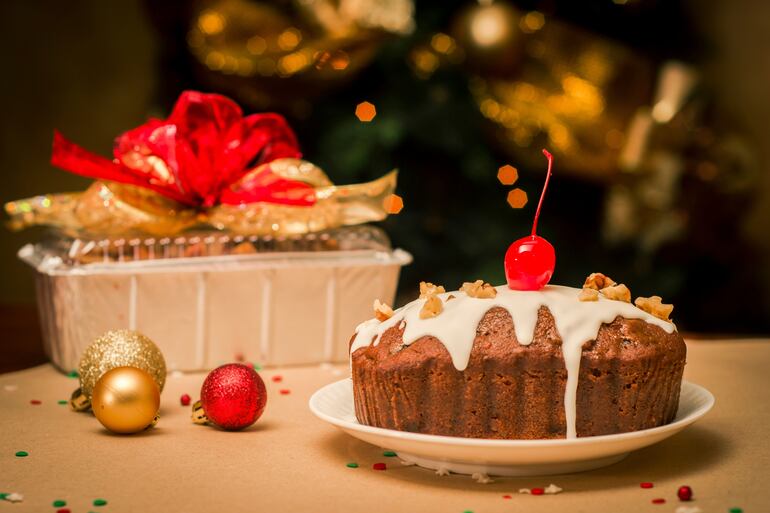 Cake navideño.