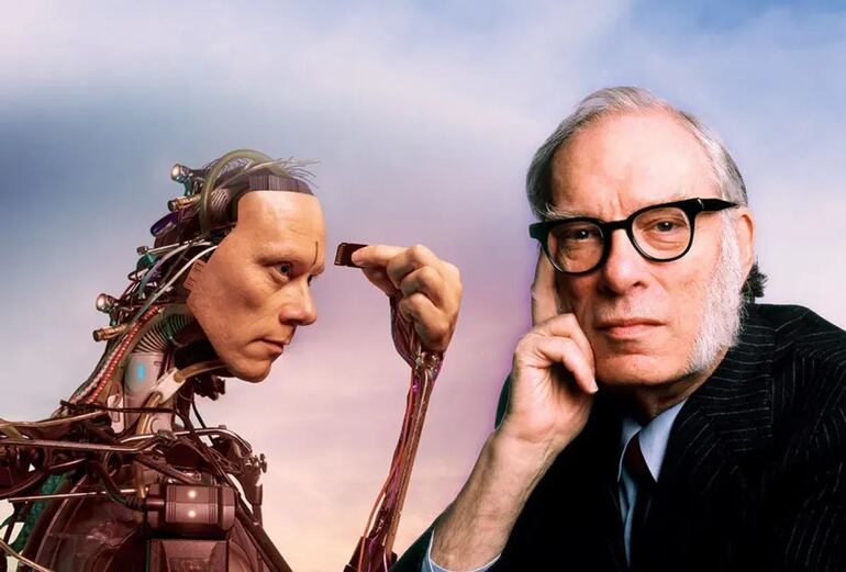 El escritor de ciencia ficción Isaac Asimov (Getty Images)