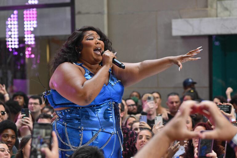 La cantante estadounidense Lizzo.