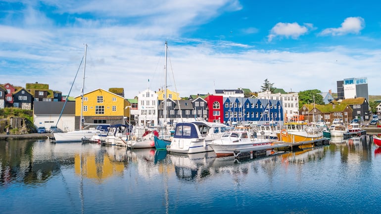 Torshavn, Islas Feroe.