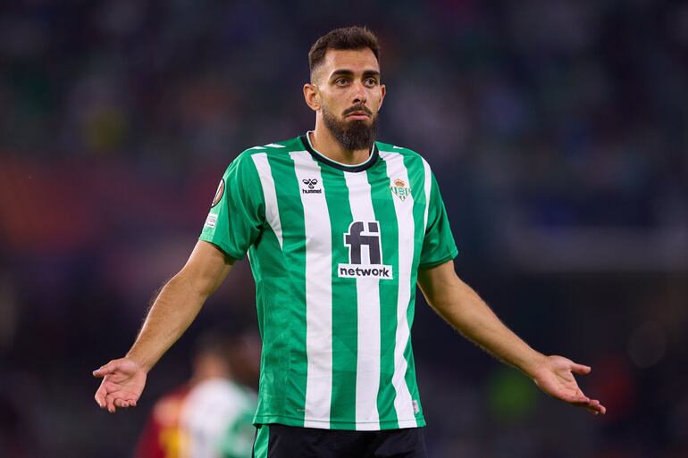 Borja Iglesias, futbolista español del Betis de Sevilla.