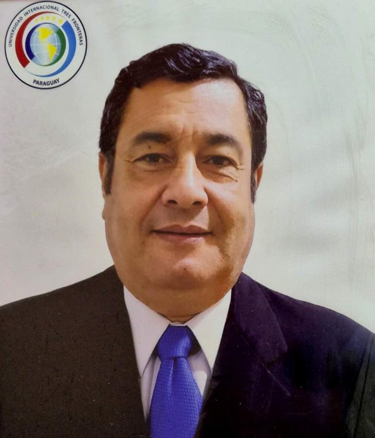 Víctor Hugo Duarte Francia (57 años), vicepresidente del Sportivo 2 de Mayo de Pedro Juan Caballero.