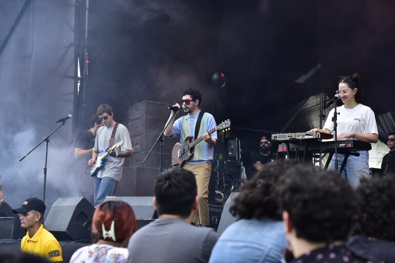 The Crayolas en el Primavera Sound Asunción 2023.