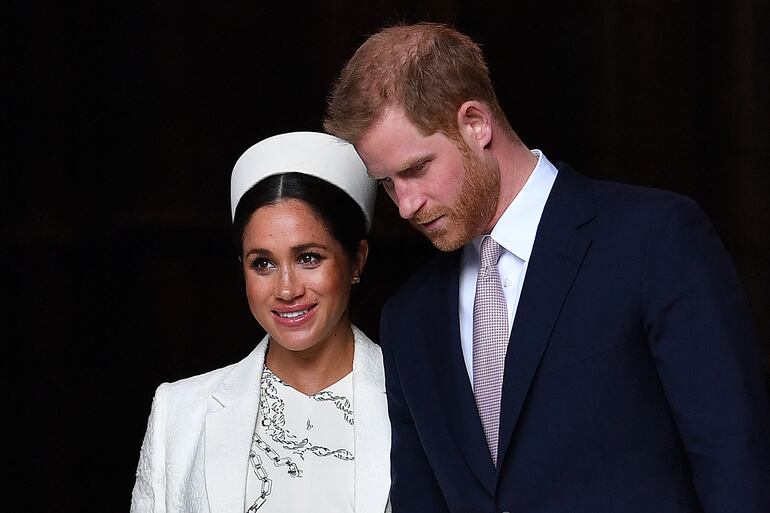 Meghan Markle y el príncipe Enrique de Inglaterra.