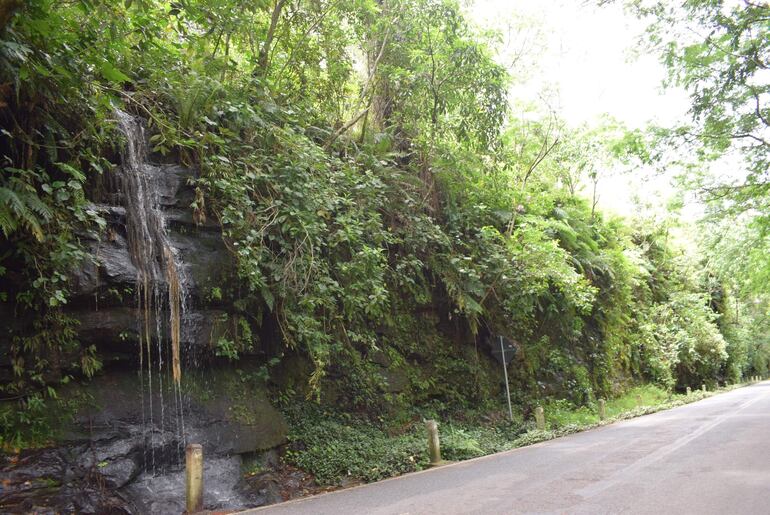 El Chorro ubicado a 9 kilómetros de Paraguarí es una atractivo natural que ofrece el municipio.