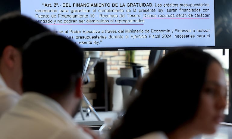 Reunión de la Presidencia de la República con estudiantes universitarios sobre Arancel Cero.