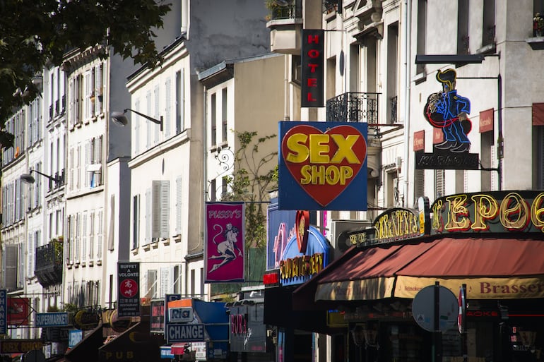 Boulevard de Clichy en Montmartre, Paris