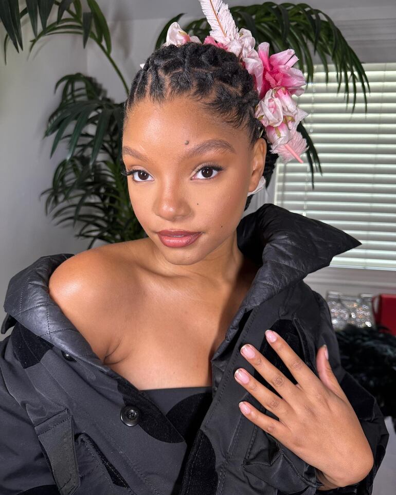 Halle Bailey aseguró: "2023 es un año que nunca olvidaré", pues le trajo a su primer bebé. (Instagram/Halle Bailey)