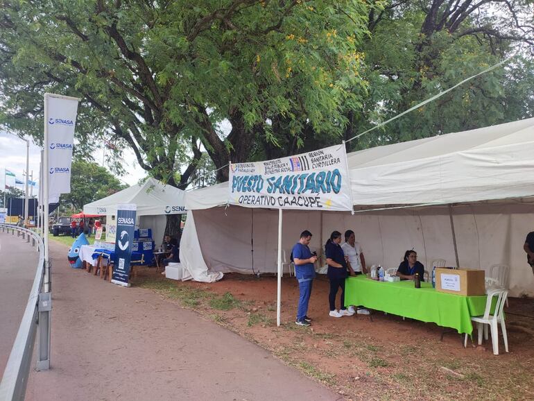 Así como estos son los puestos de salud que encontrará en la ciudad de Caacupé.