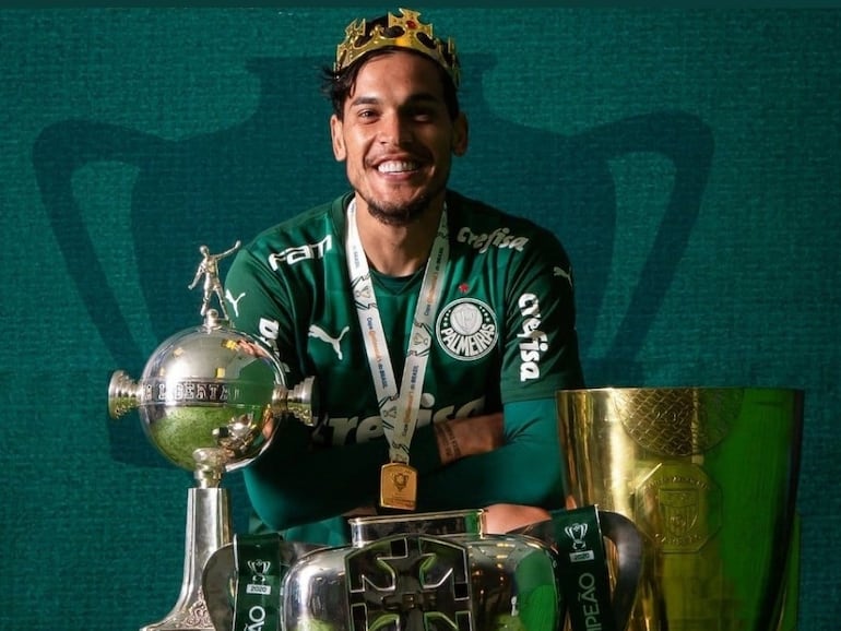 Gustavo Gómez, jugador del Palmeiras.