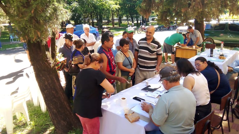 Elección Junta de Saneamiento de Carmen del Paraná.