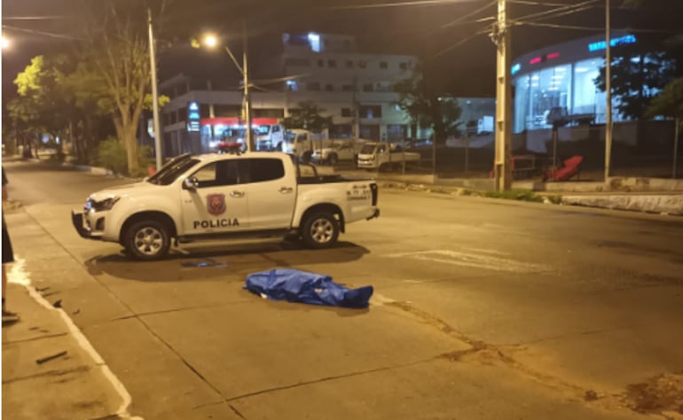 Fatal accidente de tránsito en las inmediaciones de la Estación de Ómnibus de Asunción.