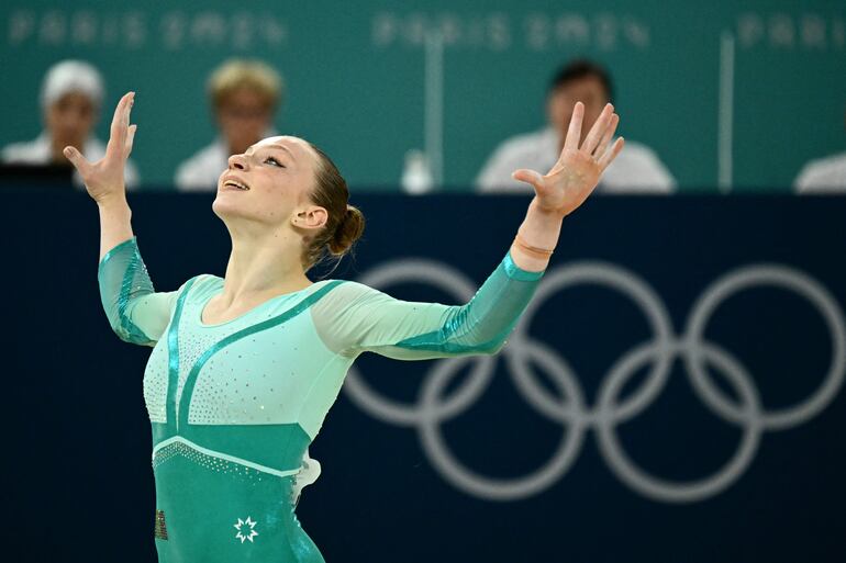 Ana Barbosu de Rumania, recuperó su bronce.