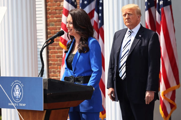 Brooke Rollins, próxima secretaria de Agricultura de Estados Unidos.