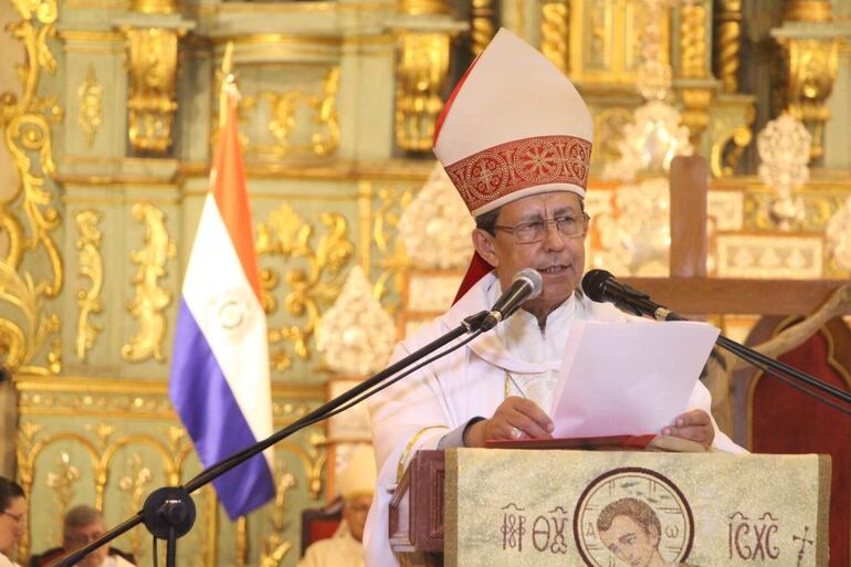 Monseñor Pedro Collar Noguera, nuevo obispo de Ciudad del Este. 