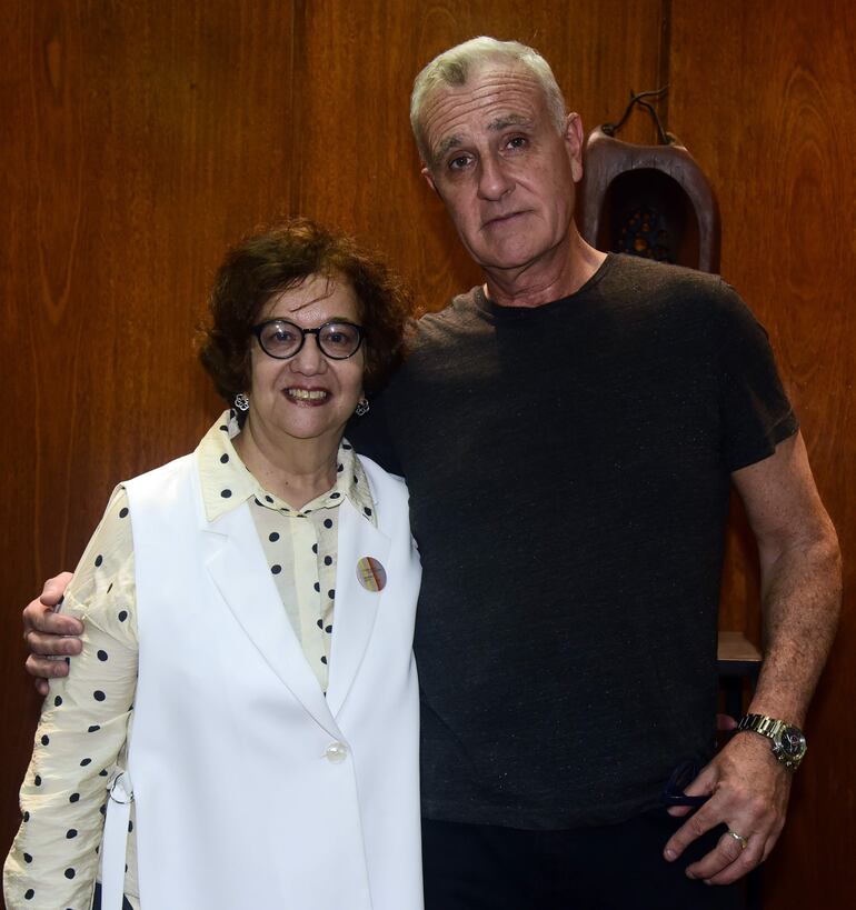 Verónica Torres y Gustavo Vidal.