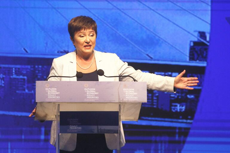 La economista y directora gerente del Fondo Monetario Internacional (FMI) Kristalina Georgieva.