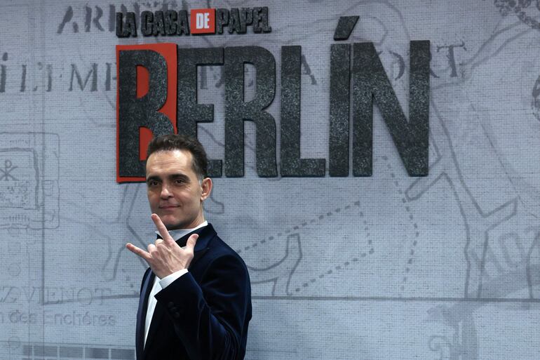 Pedro Alonso en el estreno de "Berlín", la precuela de "La Casa de Papel" que llegará a Netflix el próximo 29 de diciembre.