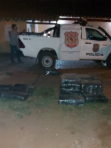 Incautan más de media tonelada de marihuana en San Ignacio.