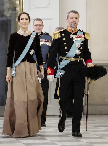 La princesa Mary y el príncipe Federico de Dinamarca.