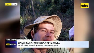 Fdo. de la Mora: hallan muerto a un hombre con herida de arma blanca